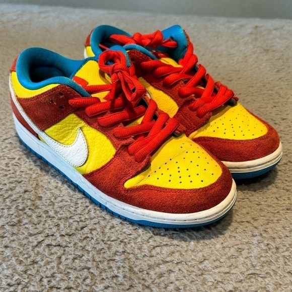 Nike SB Dunk Low Pro Bart Simpson Mens 7 - Picture 2 of 16